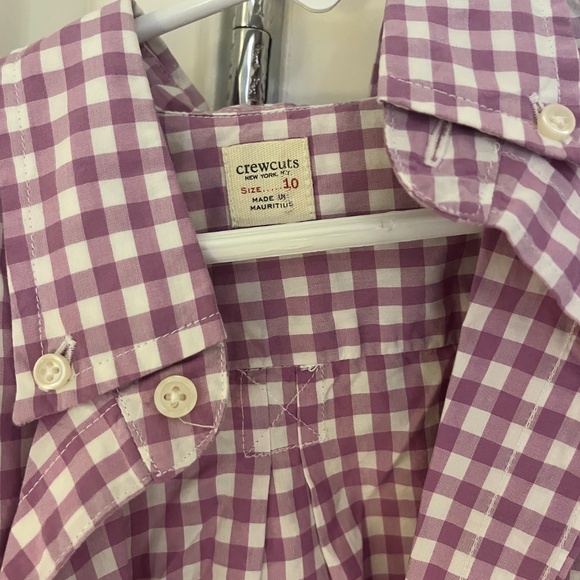 Jcrew Boys Long Sleeve Button Down Polo - Picture 2 of 2